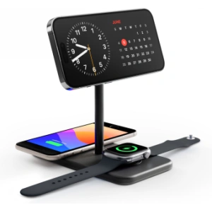 Wholesale Twelve South HiRise 3 Deluxe MagSafe 15W wireless charger 3-in-1 - TSH63 - {ean13} - Hurt