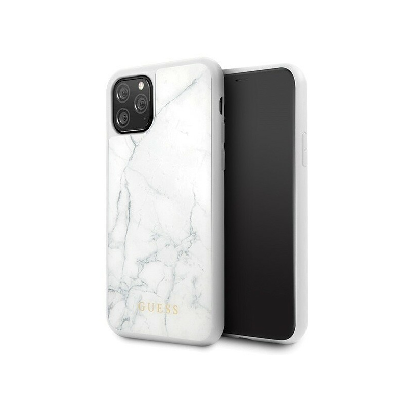 Guess Distributor - 3700740461365 - GUE158WHT - Guess GUHCN58HYMAWH iPhone 11 Pro white Marble - B2B homescreen