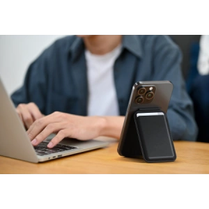Hurtownia GSM - Podstavec Satechi Vegan-Leather Wallet Stand pro Apple iPhone MagSafe černý - STH99 - {ean13} - Hurt