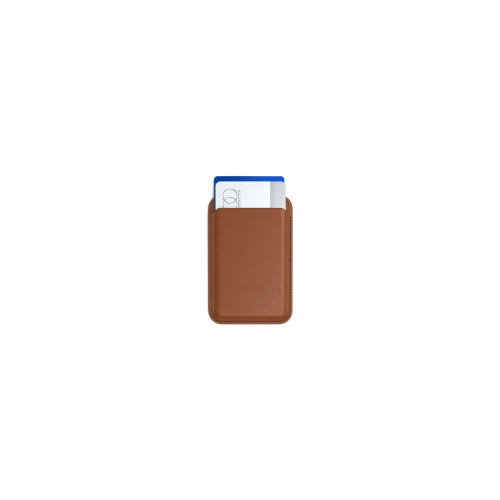 Hurtownia GSM - Podtartó Satechi Vegan-Bőr Pénztárca Állvány Apple iPhone MagSafe barna - STH100 - {ean13} - Hurt