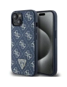 Etui Guess GUHCP15MPG4GPB Apple iPhone 15 Plus / 14 Plus hardcase 4G Triangle Metal Logo albastru/blue
