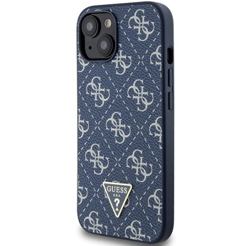 Etui Guess GUHCP15MPG4GPB Apple iPhone 15 Plus / 14 Plus hardcase 4G Triangle Metal Logo niebieski/blue