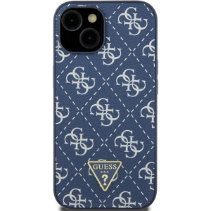 Hurtownia GSM - Etui Guess GUHCP15MPG4GPB Apple iPhone 15 Plus / 14 Plus hardcase 4G Triangle Metal Logo modrý/blue - GUE3290 - {ean13} - Hurt