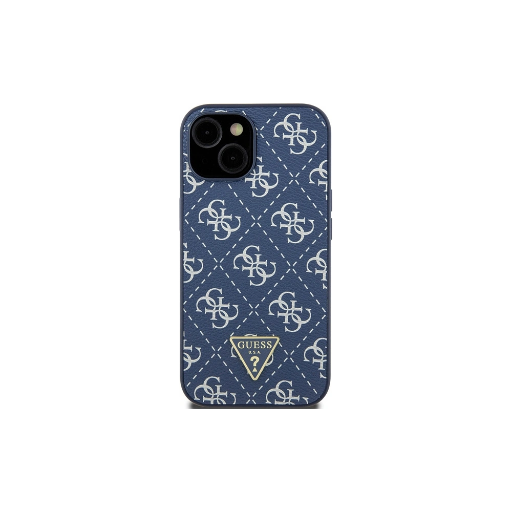 Hurtownia GSM - Etui Guess GUHCP15MPG4GPB Apple iPhone 15 Plus / 14 Plus hardcase 4G Triangle Metal Logo albastru/blue - GUE3290 - {ean13} - Hurt