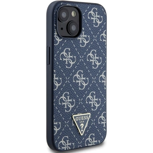 Wholesale Guess GUHCP15MPG4GPB Apple iPhone 15 Plus / 14 Plus hardcase 4G Triangle Metal Logo blue - GUE3290 - {ean13} - Hurt
