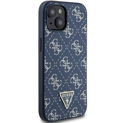 Etui Guess GUHCP15MPG4GPB Apple iPhone 15 Plus / 14 Plus hardcase 4G Triangle Metal Logo niebieski/blue