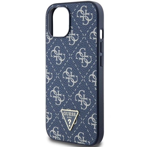 Etui Guess GUHCP15MPG4GPB Apple iPhone 15 Plus / 14 Plus hardcase 4G Triangle Metal Logo niebieski/blue