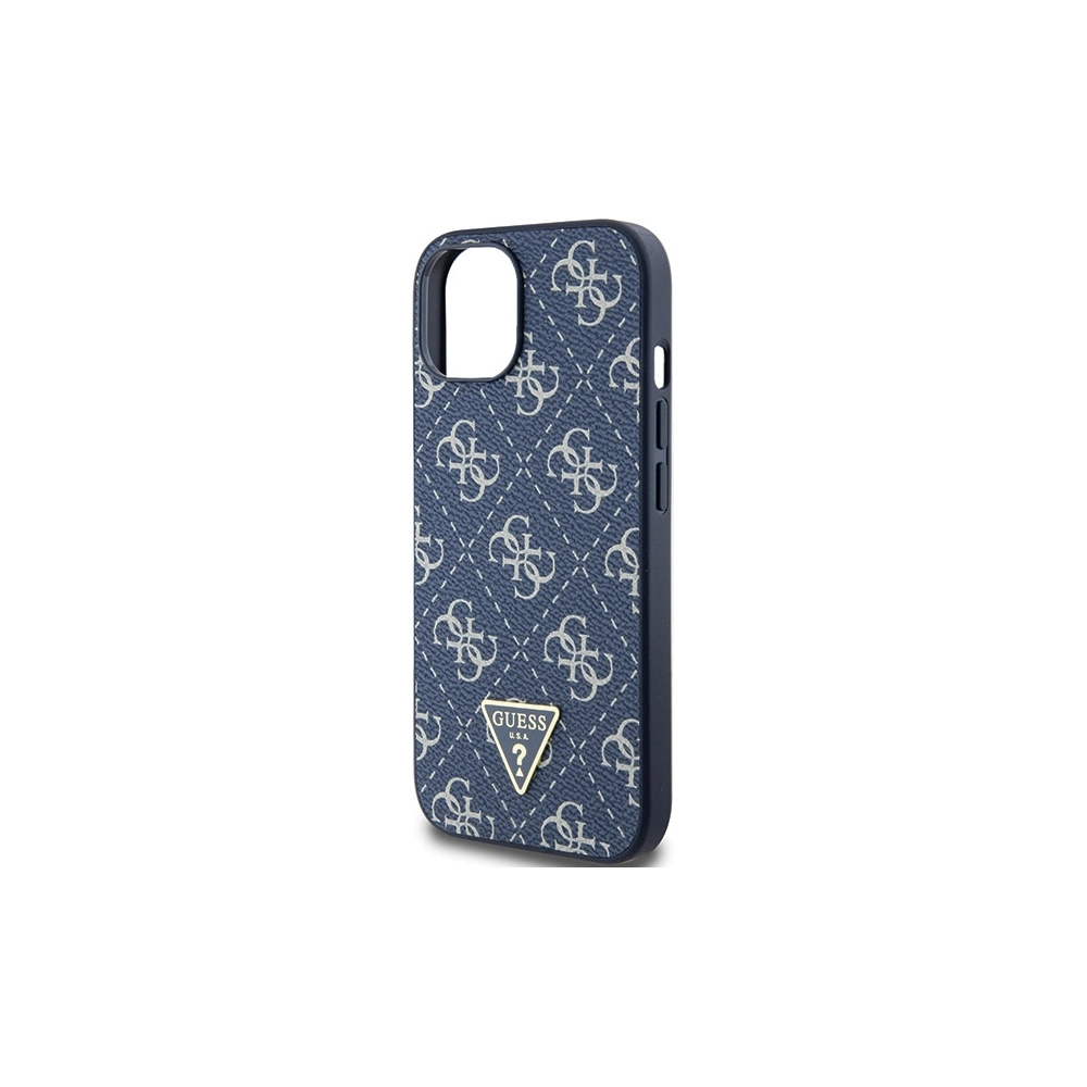 Hurtownia GSM - Etui Guess GUHCP15MPG4GPB Apple iPhone 15 Plus / 14 Plus hardcase 4G Triangle Metal Logo albastru/blue - GUE3290 - {ean13} - Hurt