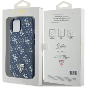Hurtownia GSM - Etui Guess GUHCP15MPG4GPB Apple iPhone 15 Plus / 14 Plus hardcase 4G Triangle Metal Logo modrý/blue - GUE3290 - {ean13} - Hurt