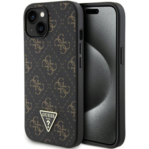 Guess Distributor - 3666339225773 - GUE3291 - Guess GUHCP15MPG4GPK Apple iPhone 15 Plus / 14 Plus hardcase 4G Triangle Metal Logo black - B2B homescreen