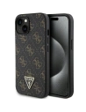 Etui Guess GUHCP15MPG4GPK Apple iPhone 15 Plus / 14 Plus hardcase 4G Triunghi Metal Logo negru/black