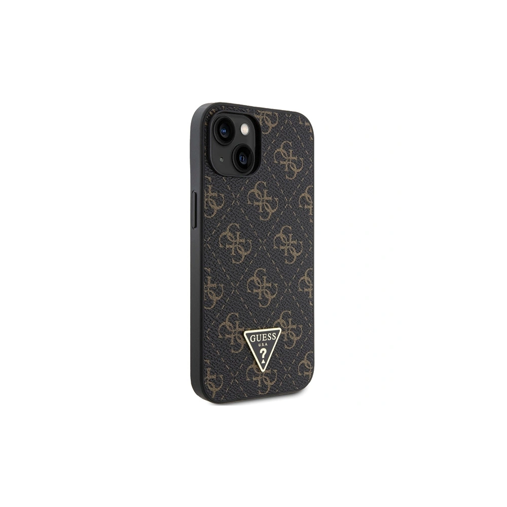 Hurtownia GSM - Case Guess GUHCP15MPG4GPK Apple iPhone 15 Plus / 14 Plus Hartschale 4G Triangle Metal Logo schwarz/black - GUE3291 - {ean13} - Hurt