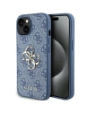 Etui Guess GUHCP15S4GMGBL Apple iPhone 15 / 14 / 13 hardcase 4G Big Metal Logo albastru/blue