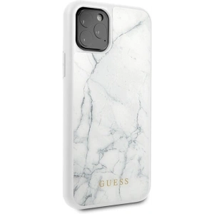 Hurtownia GSM - Etui Guess GUHCN58HYMAWH Apple iPhone 11 Pro biały/white Marble - GUE158WHT - {ean13} - Hurt