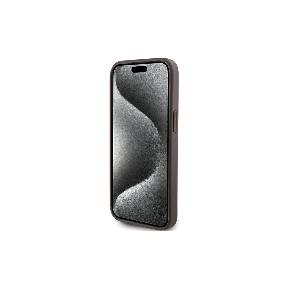Hurtownia GSM - Etui Guess GUHCP15SG4GLBR Apple iPhone 15 / 14 / 13 hardcase 4G Stripe Collection hnědý/brown - GUE3294 - {ean13} - Hurt
