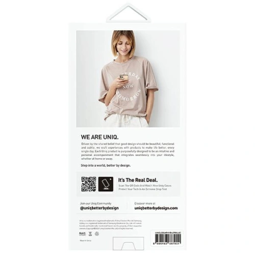 Etui UNIQ LifePro Xtreme Samsung Galaxy S24+ Plus przeźroczysty błyszczący/tinsel lucent