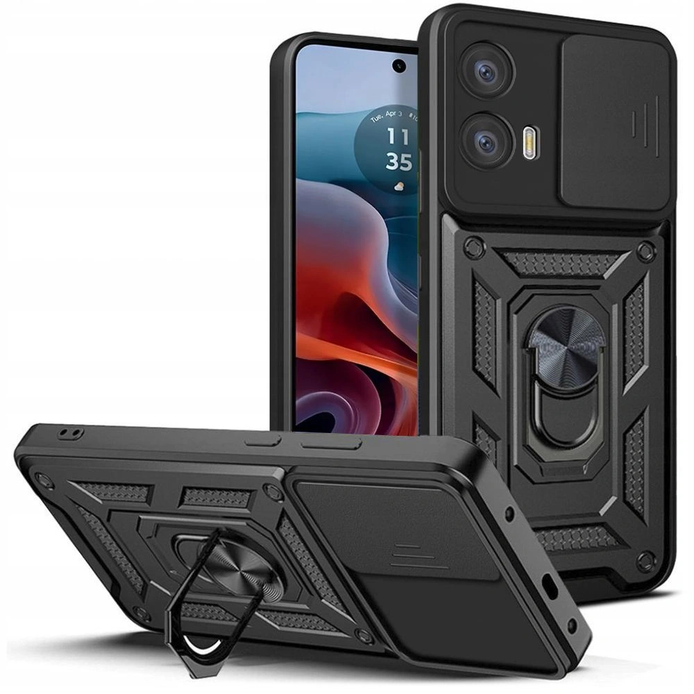 Hurtownia GSM - Etui Tech-Protect CamShield Pro Motorola Moto G34 5G Fekete - THP2654 - {ean13} - Hurt