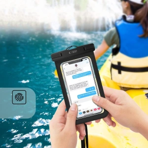 Hurtownia GSM - Uniwersalne wodoszczelne etui Tech-Protect UWC9 Universal Waterproof Case 8.9" Black/orange - THP2655 - {ean13} - Hurt