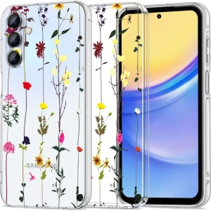 Hurtownia GSM - Etui Tech-Protect Flexair+ Samsung Galaxy A55 5G Kert Virágos - THP2656 - {ean13} - Hurt