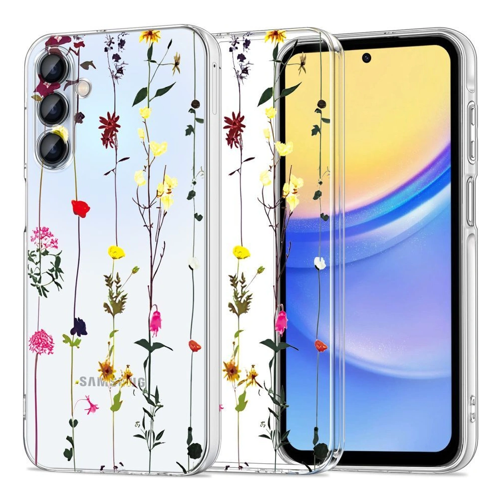 Wholesale Tech-Protect Flexair+ Samsung Galaxy A55 5G Garden Floral - THP2656 - {ean13} - Hurt
