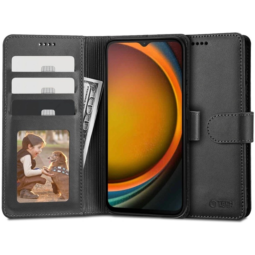 Hurtownia GSM - Case Tech-Protect Wallet Galaxy Xcover 7 Schwarz - THP2660 - {ean13} - Hurt