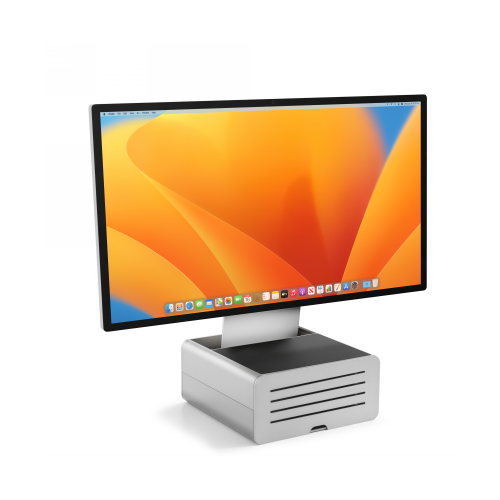 Hurtownia Twelve South - 811370024967 - TSH69 - Aluminiowa podstawka Twelve South HiRise Pro do iMac i Apple Studio Display ze schowkiem (silver) - B2B homescreen