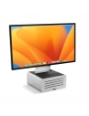 Aluminiowa podstawka Twelve South HiRise Pro do iMac i Apple Studio Display ze schowkiem (silver)