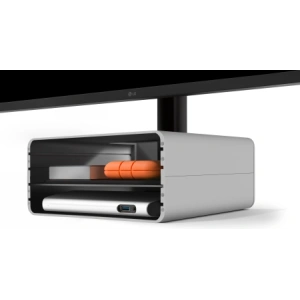 Hurtownia GSM - Aluminiowa podstawka Twelve South HiRise Pro pentru iMac și Apple Studio Display cu compartiment de stocare (argintie) - TSH69 - {ean13} - Hurt