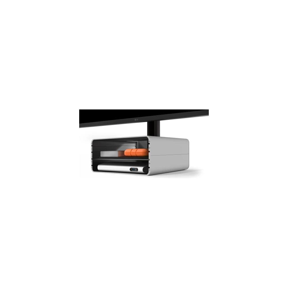 Hurtownia GSM - Aluminiumständer Twelve South HiRise Pro für iMac und Apple Studio Display mit Stauraum (silber) - TSH69 - {ean13} - Hurt
