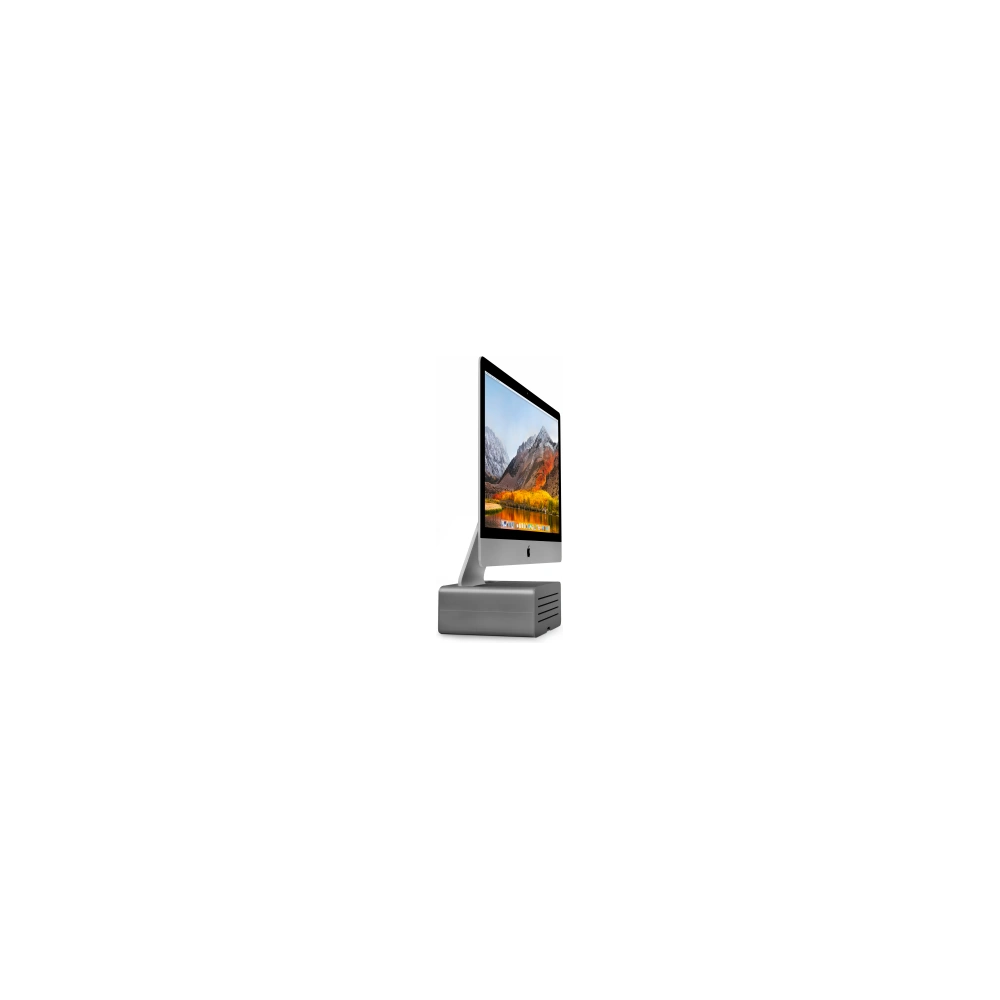Hurtownia GSM - Aluminiowa podstawka Twelve South HiRise Pro do iMac i Apple Studio Display ze schowkiem (gunmetal) - TSH70 - {ean13} - Hurt