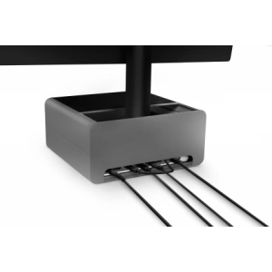 Wholesale Twelve South HiRise Pro aluminium stand for iMac and Apple Studio Display with storage compartment (gunmetal) - TSH70 - {ean13} - Hurt