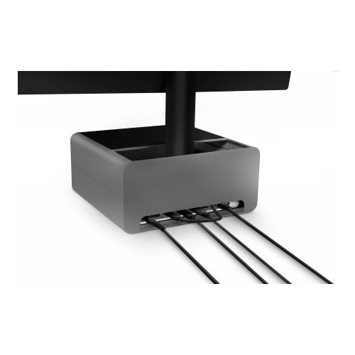 Aluminiowa podstawka Twelve South HiRise Pro do iMac i Apple Studio Display ze schowkiem (gunmetal)