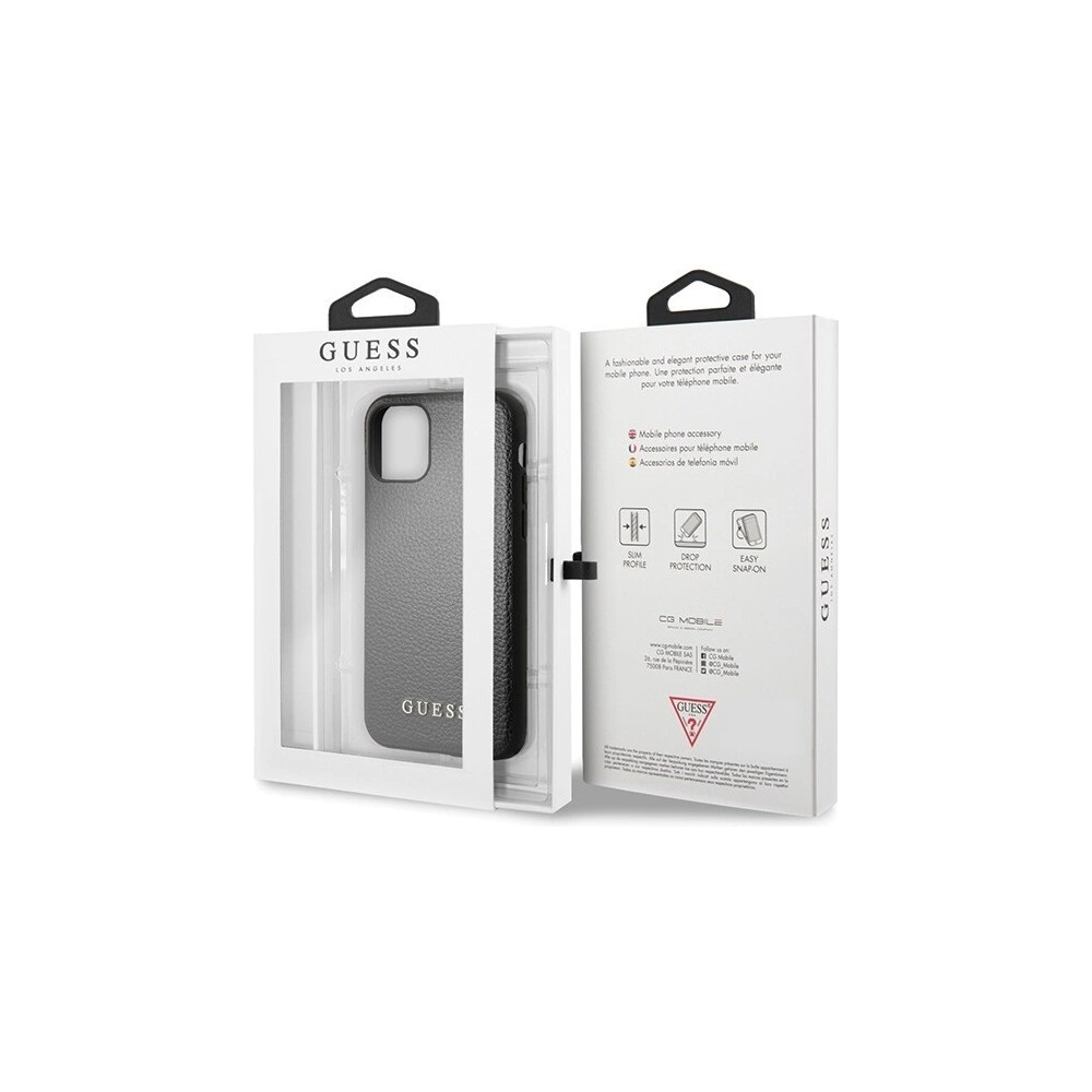 Hurtownia GSM - Etui Guess GUHCN58IGLBK Apple iPhone 11 Pro czarny/black hard case Iridescent - GUE159BLK - {ean13} - Hurt