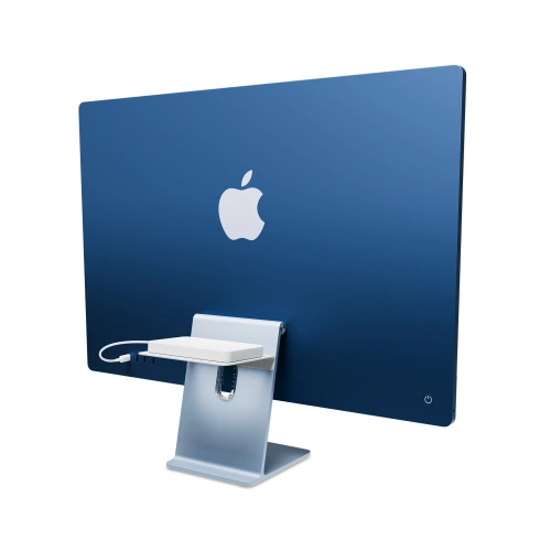 Aluminiowa półka Twelve South BackPack 5 kompatybilna z 24" M1 iMac i Apple Studio Display (white)