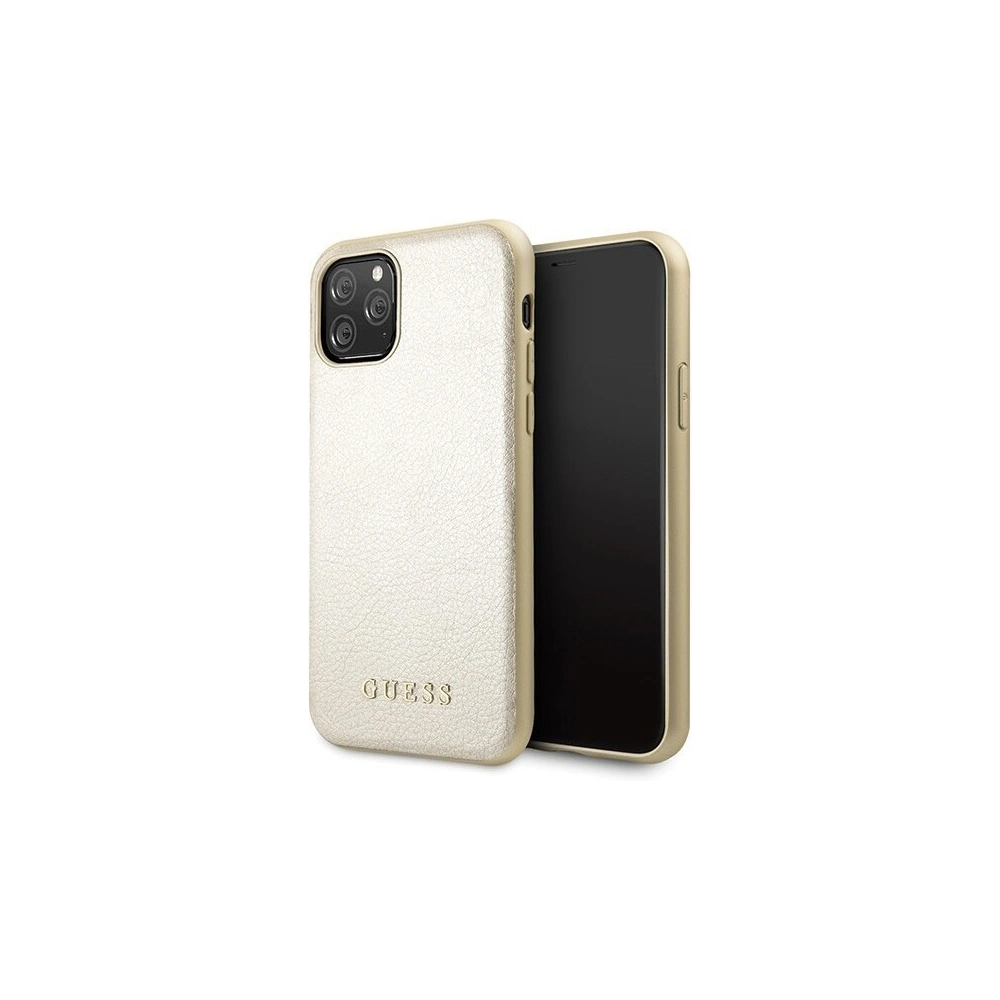 Wholesale Guess GUHCN58IGLGO iPhone 11 Pro gold hard case Iridescent - GUE160GLD - {ean13} - Hurt
