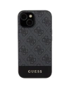 Wholesale Guess GUHCP15SG4GLGR Apple iPhone 15 / 14 / 13 hardcase 4G Stripe Collection grey - GUE3295 - {ean13} - Hurt