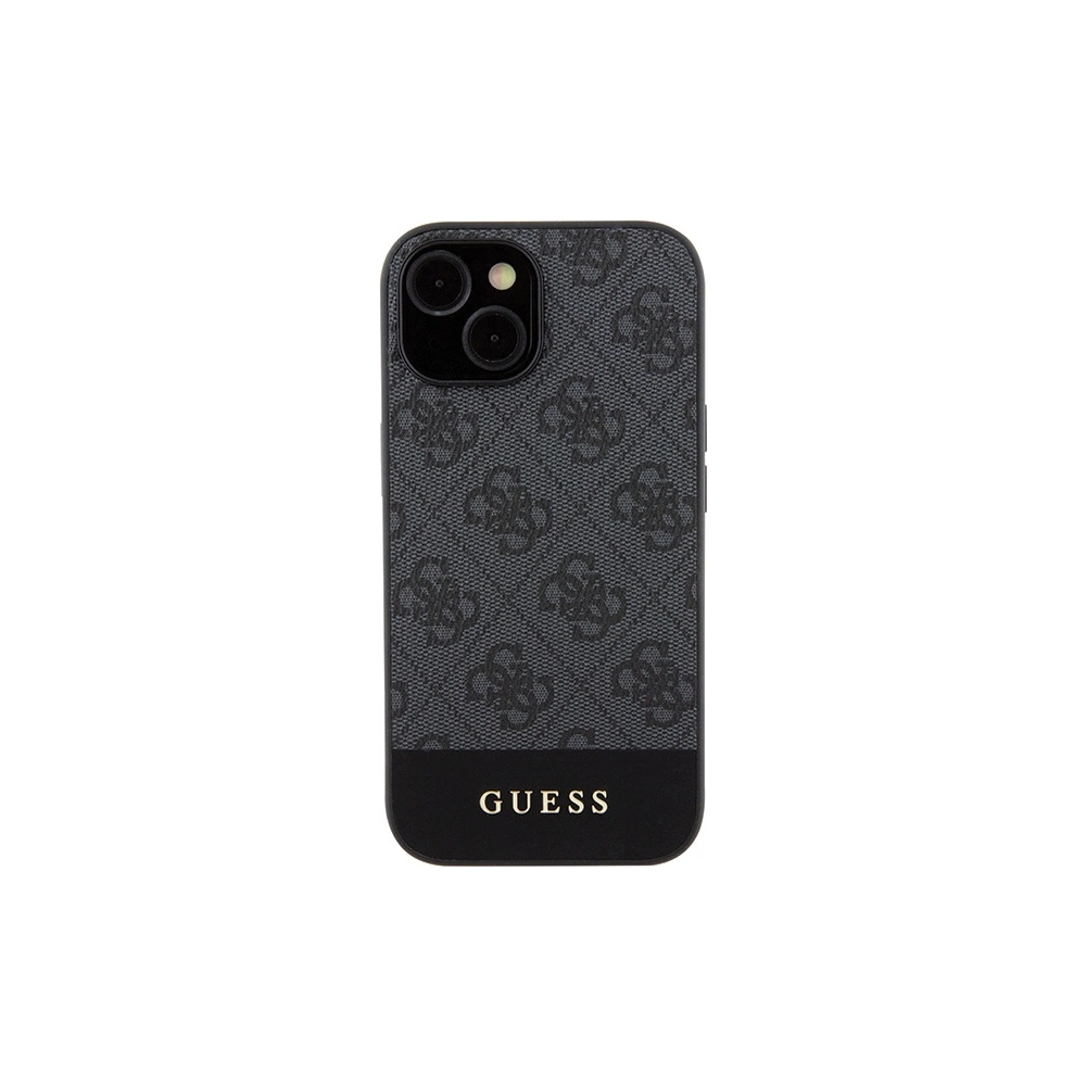 Hurtownia GSM - Etui Guess GUHCP15SG4GLGR Apple iPhone 15 / 14 / 13 hardcase 4G Stripe Collection szürke/grey - GUE3295 - {ean13} - Hurt