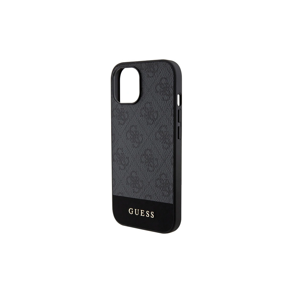 Hurtownia GSM - Etui Guess GUHCP15SG4GLGR Apple iPhone 15 / 14 / 13 hardcase 4G Stripe Collection szürke/grey - GUE3295 - {ean13} - Hurt
