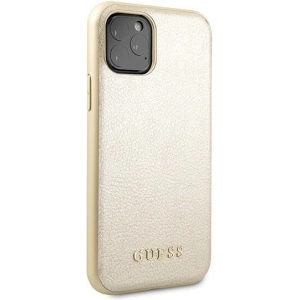Hurtownia GSM - Etui Guess GUHCN58IGLGO Apple iPhone 11 Pro złoty/gold hard case Iridescent - GUE160GLD - {ean13} - Hurt