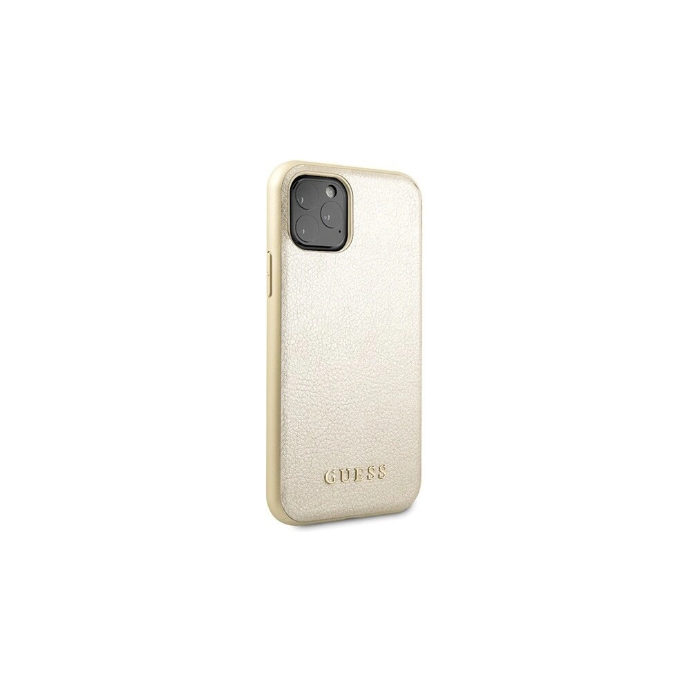 Wholesale Guess GUHCN58IGLGO iPhone 11 Pro gold hard case Iridescent - GUE160GLD - {ean13} - Hurt