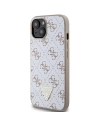 Hurtownia GSM - Etui Guess GUHCP15SPG4GPH Apple iPhone 15 / 14 / 13 hardcase 4G Triangle Metal Logo bílý/white - GUE3297 - {ean13} - Hurt