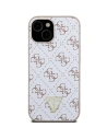Hurtownia GSM - Etui Guess GUHCP15SPG4GPH Apple iPhone 15 / 14 / 13 hardcase 4G Triangle Metal Logo bílý/white - GUE3297 - {ean13} - Hurt