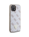 Hurtownia GSM - Etui Guess GUHCP15SPG4GPH Apple iPhone 15 / 14 / 13 hardcase 4G Triangle Metal Logo bílý/white - GUE3297 - {ean13} - Hurt