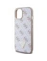Hurtownia GSM - Etui Guess GUHCP15SPG4GPH Apple iPhone 15 / 14 / 13 hardcase 4G Triangle Metal Logo bílý/white - GUE3297 - {ean13} - Hurt