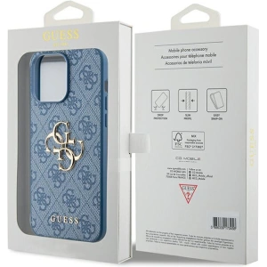 Hurtownia GSM - Etui Guess GUHCP15X4GMGBL Apple iPhone 15 Pro Max hardcase 4G Big Metal Logo albastru/blue - GUE3299 - {ean13} - Hurt