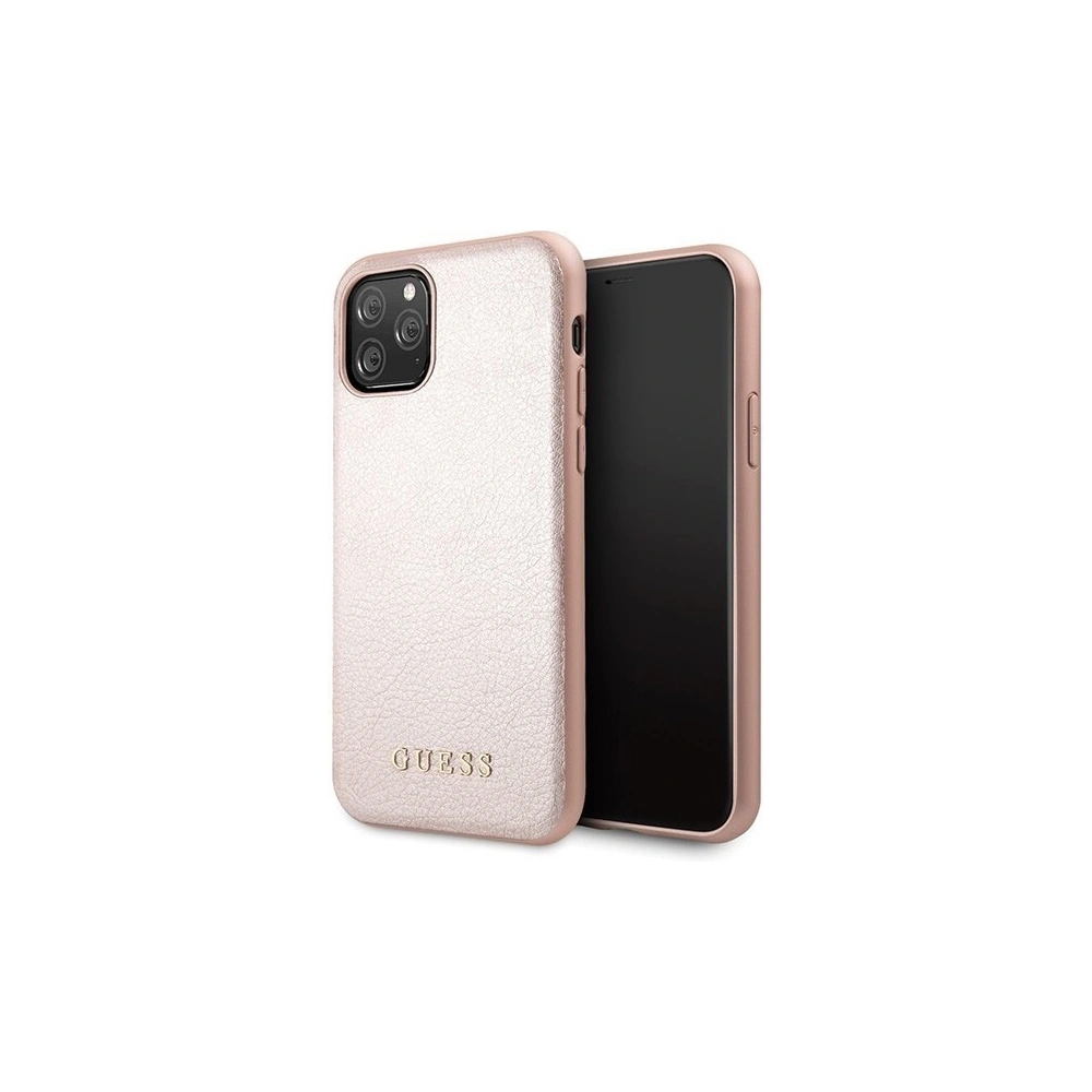 Hurtownia GSM - Etui Guess GUHCN58IGLRG Apple iPhone 11 Pro różowo-złoty/rose gold hard case Iridescent - GUE161RS - {ean13} - Hurt
