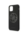 Hurtownia GSM - Etui Guess GUHCN58LS4GBK Apple iPhone 11 Pro black/czarny hard case Silicone 4G Tone On Tone - GUE163BLK - {ean13} - Hurt