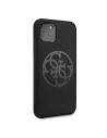 Hurtownia GSM - Etui Guess GUHCN58LS4GBK Apple iPhone 11 Pro black/czarny hard case Silicone 4G Tone On Tone - GUE163BLK - {ean13} - Hurt