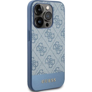 Hurtownia GSM - Case Guess GUHCP15XG4GLBL Apple iPhone 15 Pro Max Hardcase 4G Stripe Collection blau/blue - GUE3300 - {ean13} - Hurt