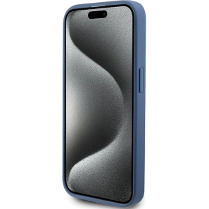 Hurtownia GSM - Case Guess GUHCP15XG4GLBL Apple iPhone 15 Pro Max Hardcase 4G Stripe Collection blau/blue - GUE3300 - {ean13} - Hurt